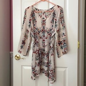 Jessica Simpson Maternity Floral Blouse